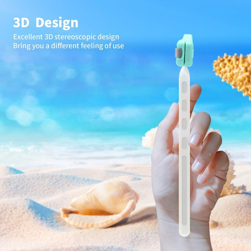 Wellhouse Waterproof Phone Pouch, Waterproof Phone Case for iPhone 16 15 14 13 12 Pro Max XS Samsung, IPX8 3D Cellphone Dry Bag Beach Essentials (2 Pack - Green & White7.0, 7 inch) - Image 2